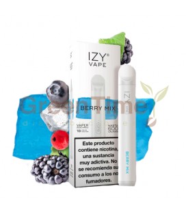 Vaper Desechable Izy 18Mg Pack 5 Unidades