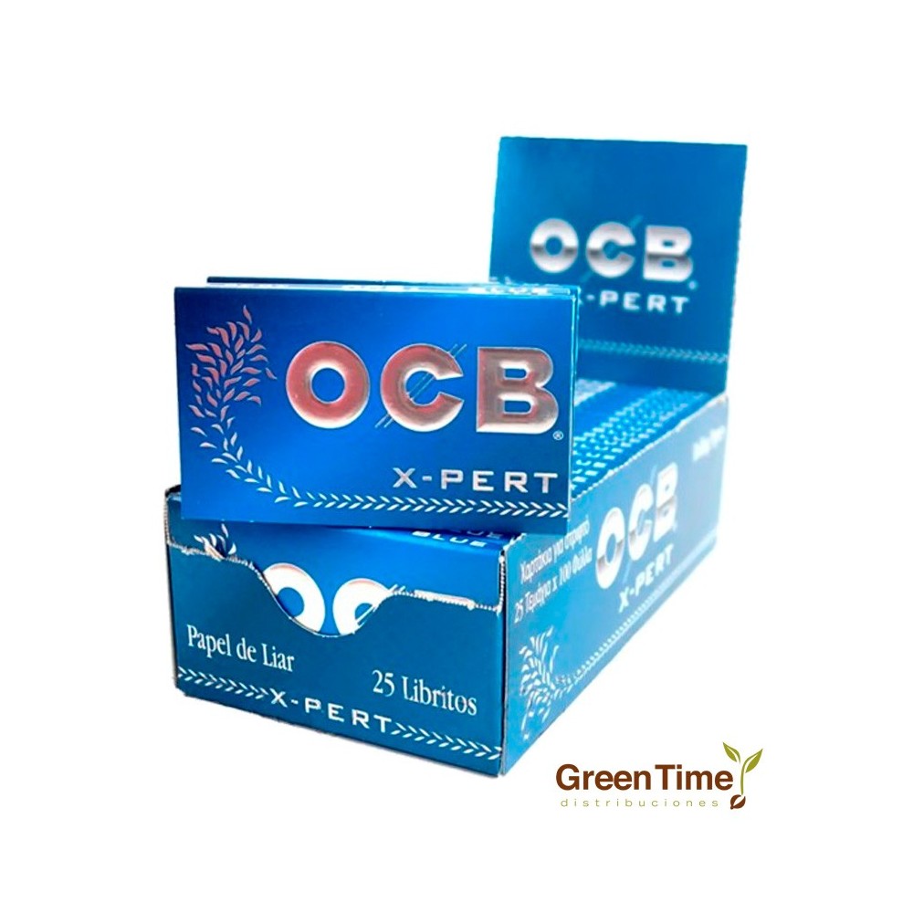 Papel OCB X-pert Blue Doble | Green Time