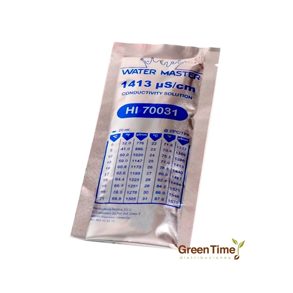 LÍQUIDO CALIBRACION EC1413 20ML 25 SOBRES