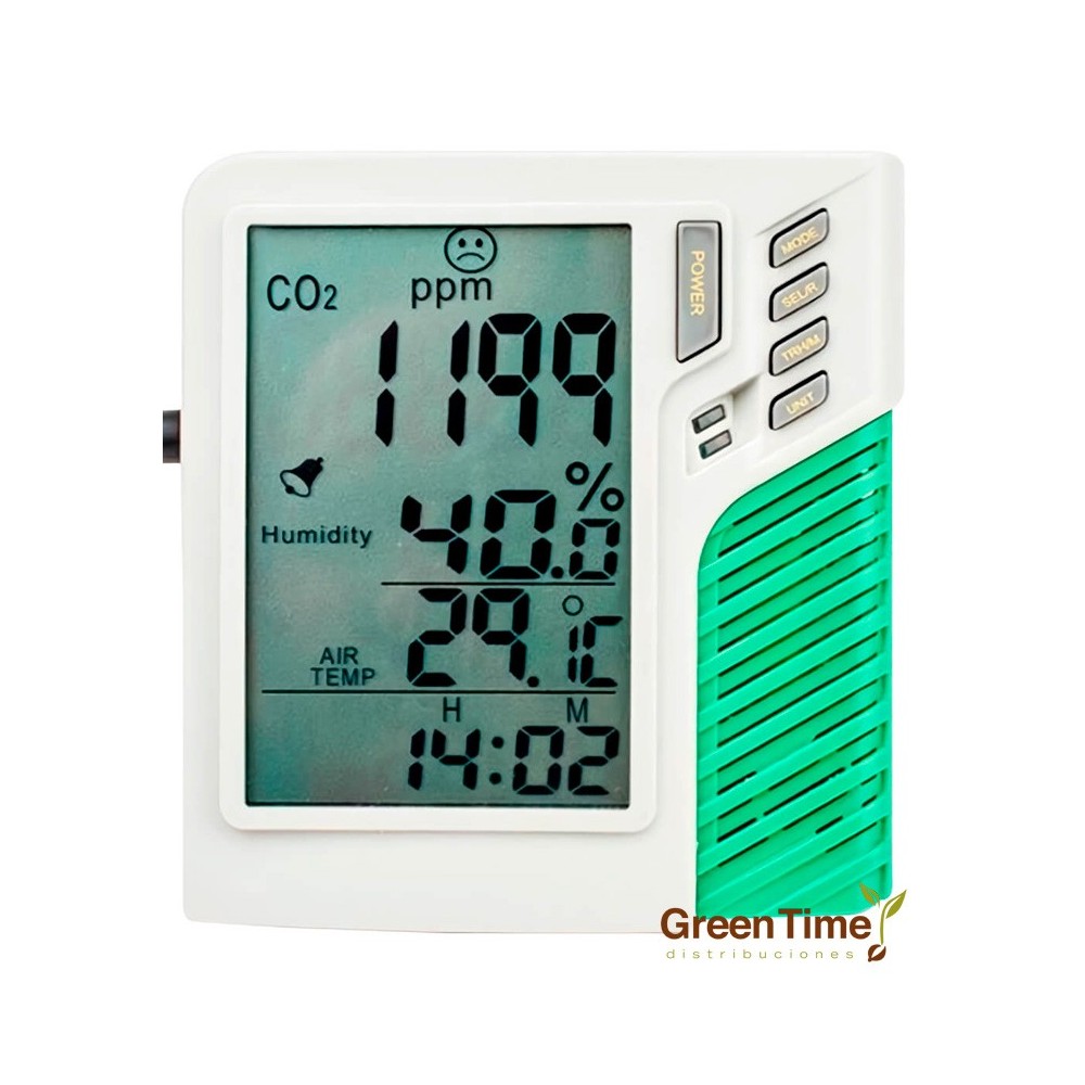 MEDIDOR DE CO2, TEMPERATURA Y HUMEDAD RELATIVA