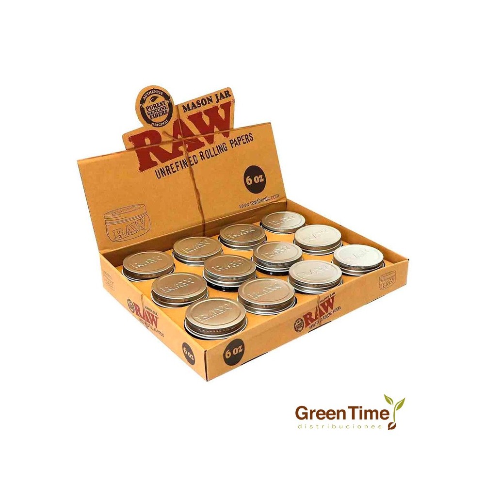 Bote Cristal RAW Jar Mason