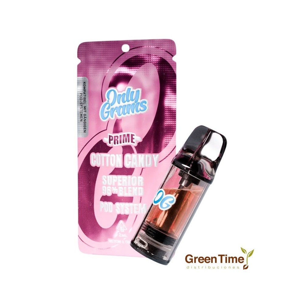 Cartucho Cotton Candy Superior 96% 2ML