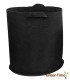 Maceta Tela Redonda Negra 11,35L