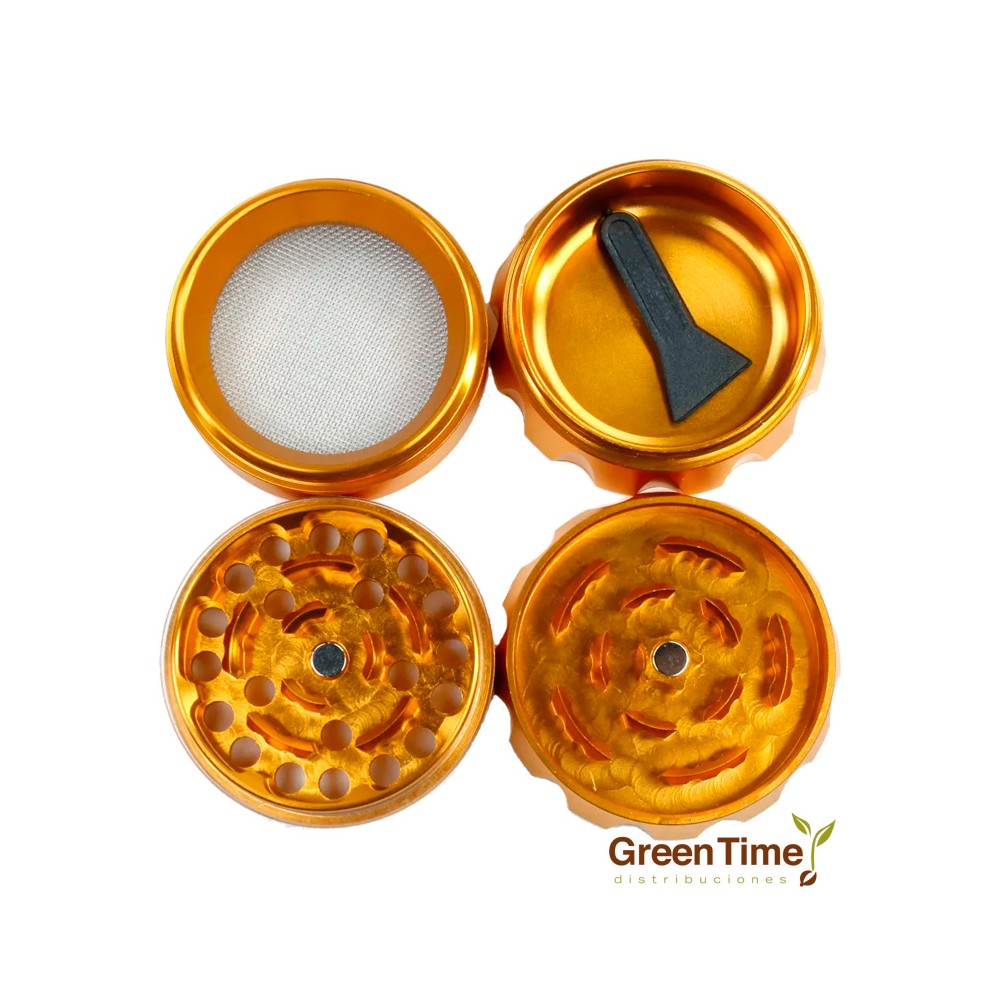 Grinder Aluminio Monroe 4P 50MM | Green Time