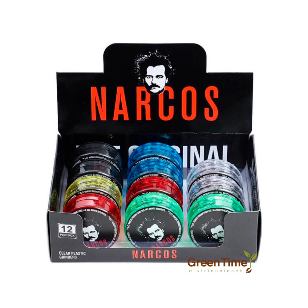 Grinder Acrílico 3P Narcos 65MM | Green Time