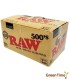 Papel Raw 500's 20U | Green Time