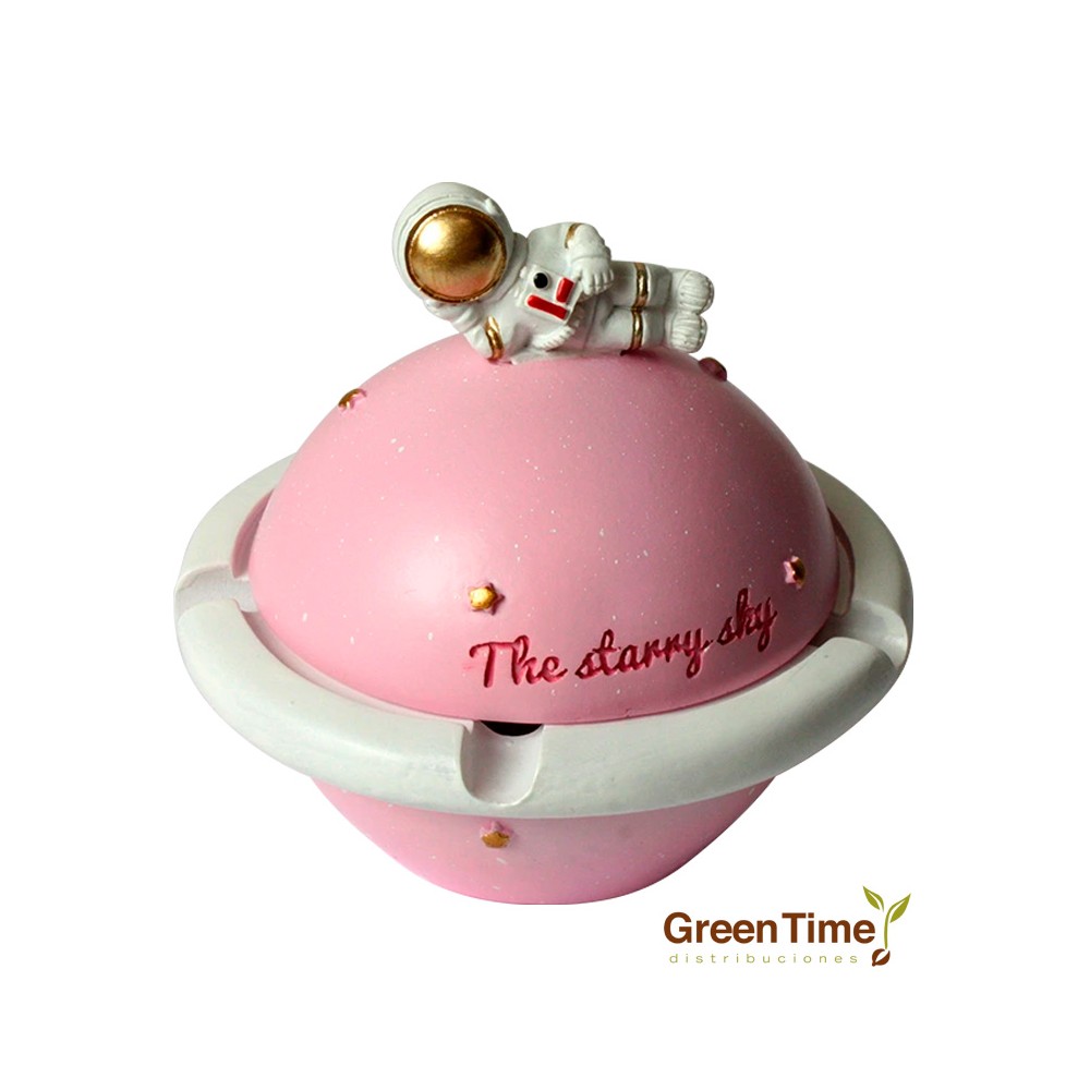Cenicero Astronauta Rosa | Green Time