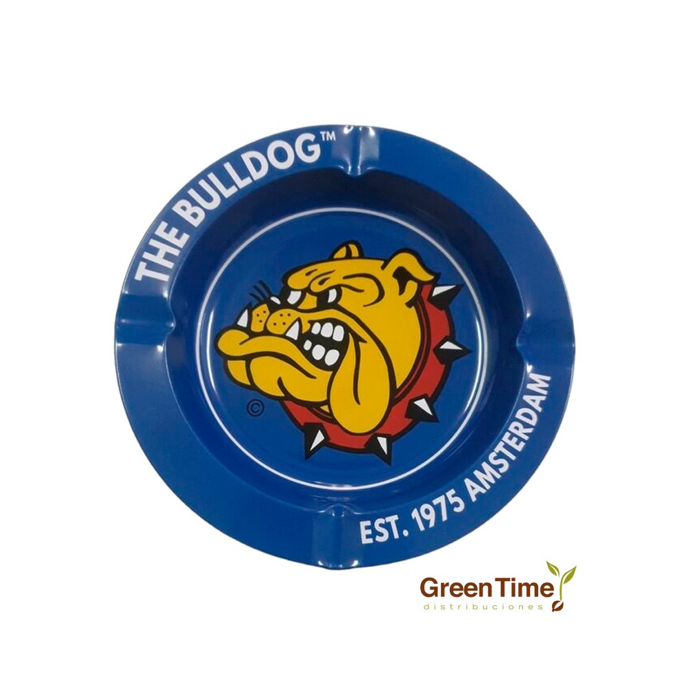Cenicero Metal The Bulldog | Green Time
