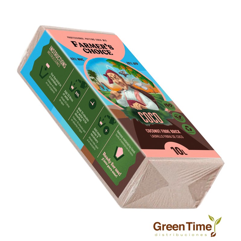 Ladrillo de Coco 10L