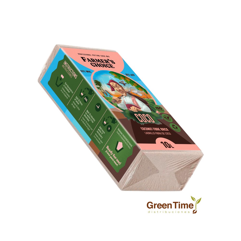 Ladrillo de Coco 10L