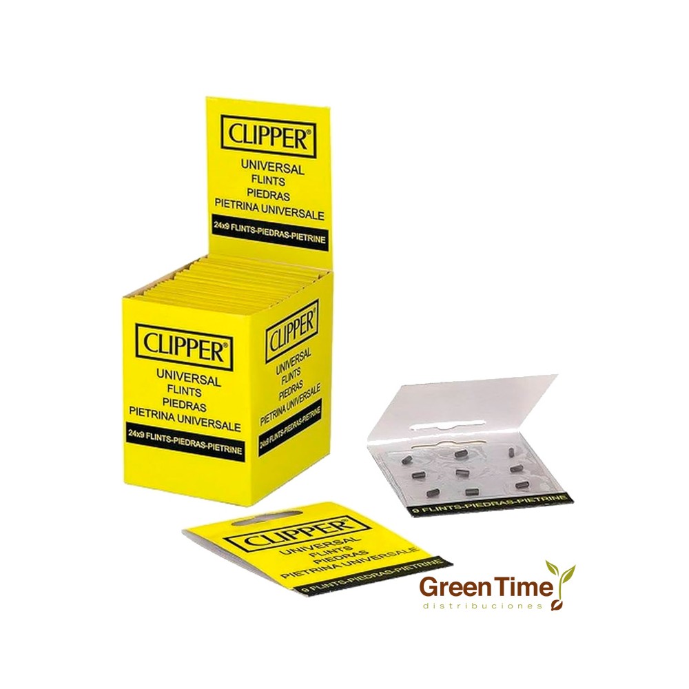 Piedras Mechero Clipper 9U | Green Time