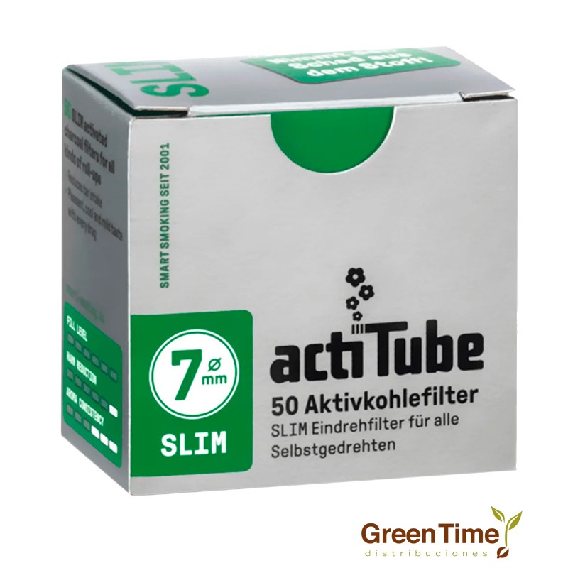 Filtros ActiTube Slim 7MM 50U