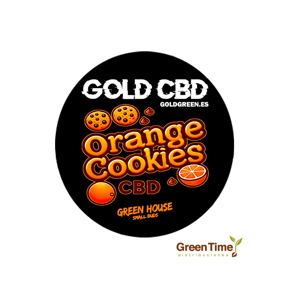 Small Buds Orange Cookies CBD Green House