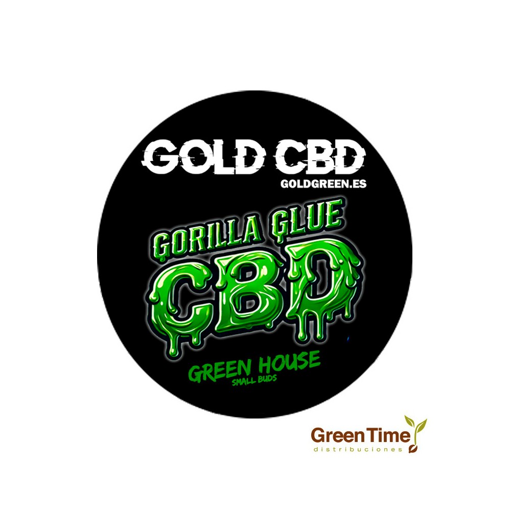 Small Buds Gorilla Glue CBD Green House