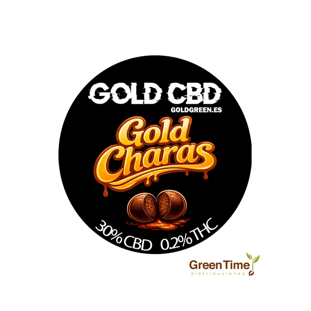 Gold Charas CBD | Green Time Distribuciones