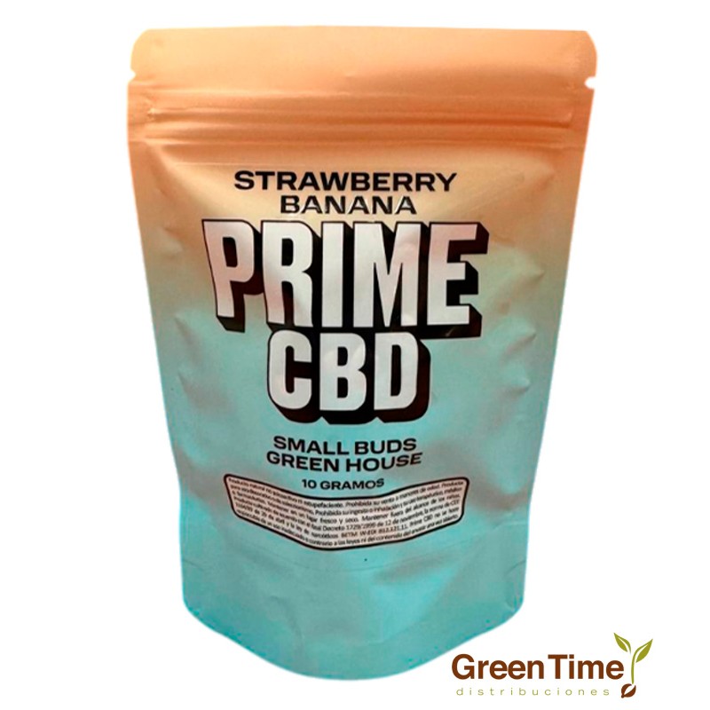 Small Buds Strawberry Banana Green House Prime CBD | Green Time