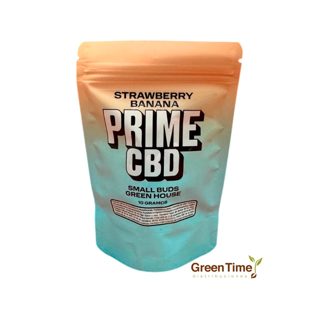 Small Buds Strawberry Banana Green House Prime CBD | Green Time