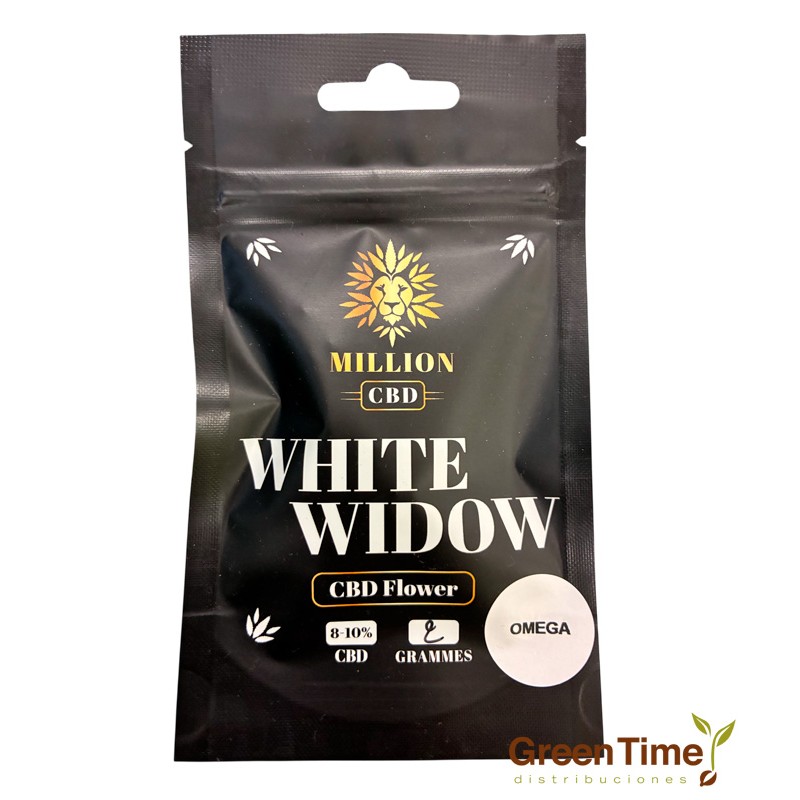 Flor Omega White Widow 2G Million CBD | Green Time Distribuciones