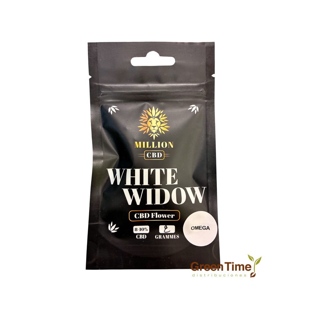 Flor Omega White Widow 2G Million CBD | Green Time Distribuciones