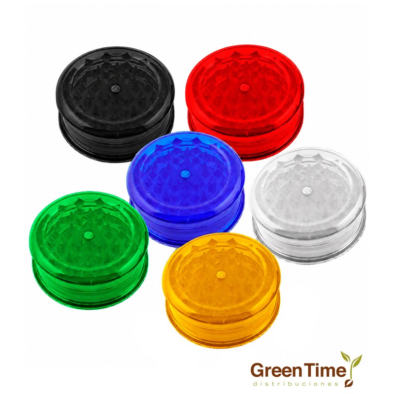 Grinder Acrílico 3 Partes 60MM | Green Time Distribuciones